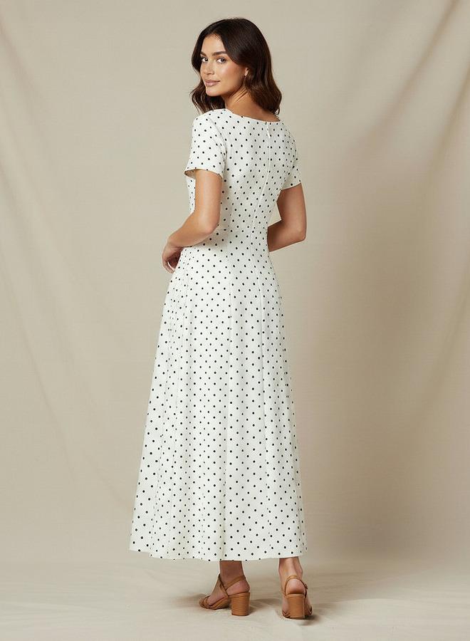 تواكستريمز فستان - بطبعات منقطة - Image 3